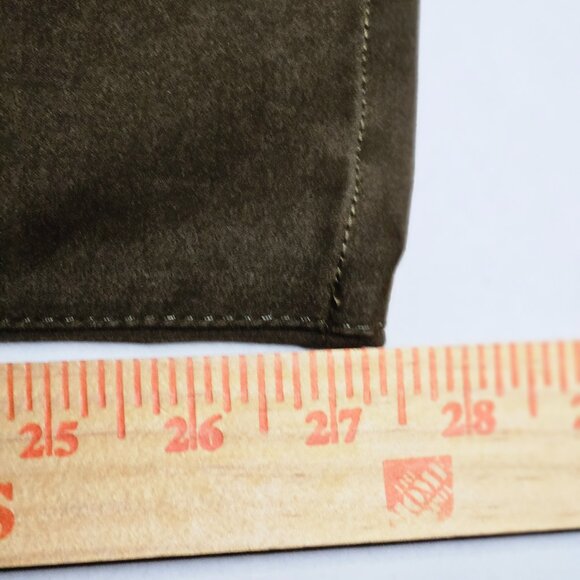 NWT & AG Tote Bag. Adriano Goldschmied The Prima Cigarette Leg Brown Size 27R - Picture 7 of 8